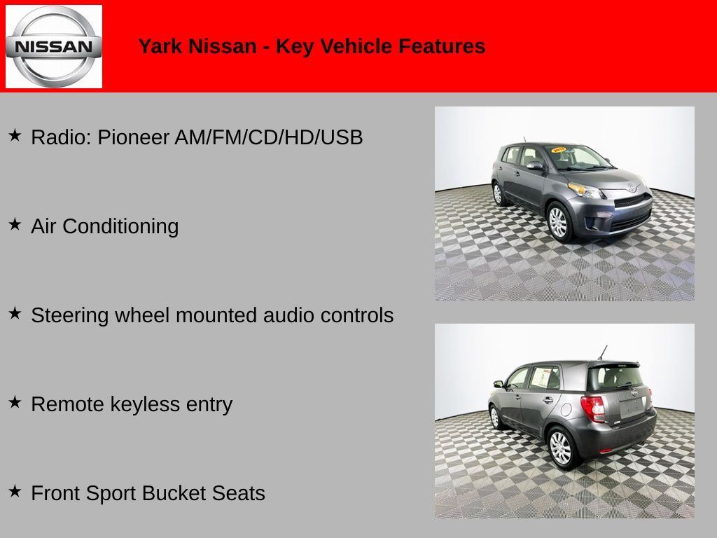 Used 2013 Scion xD Base with VIN JTKKUPB42D1037095 for sale in Toledo, OH