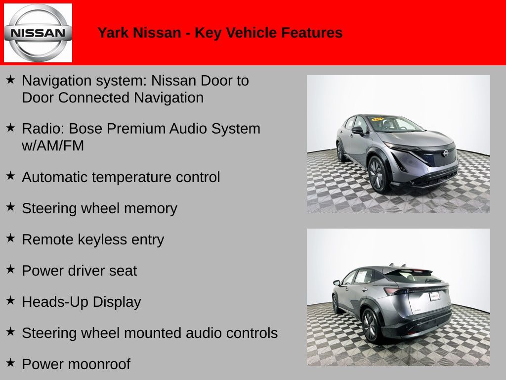 Used 2024 Nissan ARIYA Platinum+ with VIN JN1DF0CD4RM732560 for sale in Toledo, OH