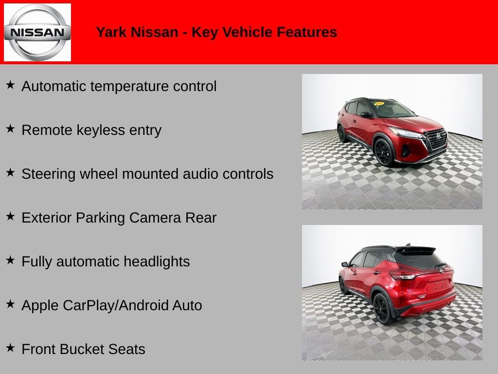 Used 2021 Nissan Kicks SR SUV