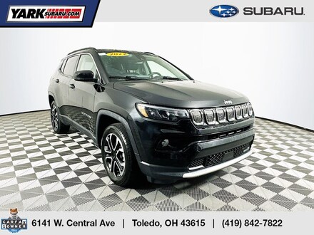 Featured used 2022 Jeep Compass Limited SUV for sale in Toledo, OH