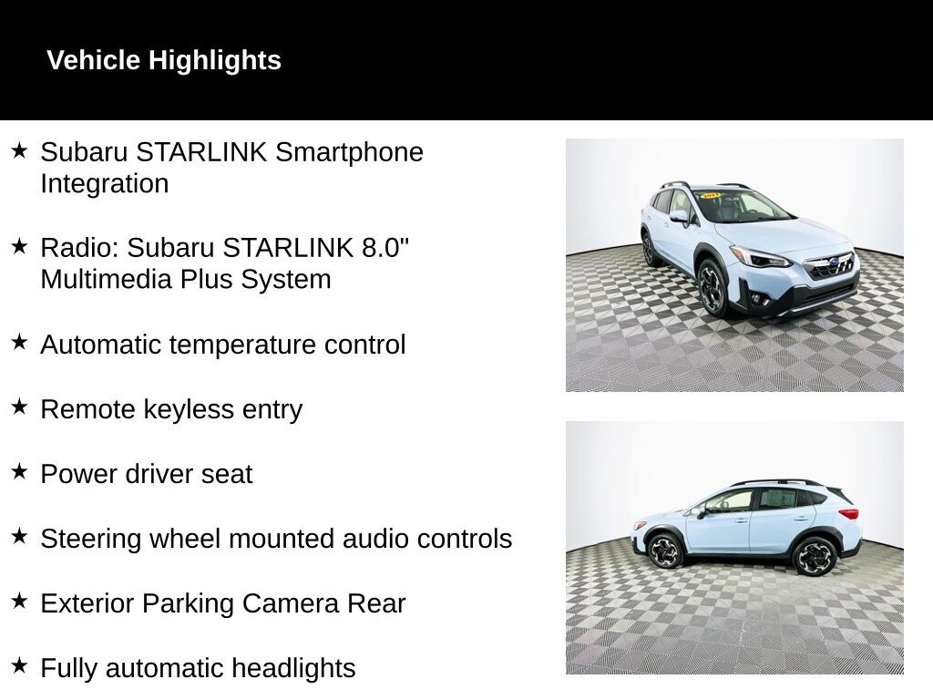 Used 2022 Subaru Crosstrek Limited SUV