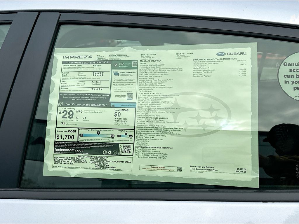 2026 Subaru Impreza Sport - Photo 12