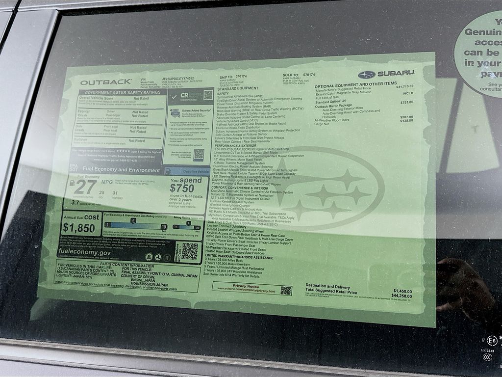 2026 Subaru Outback Limited - Photo 12