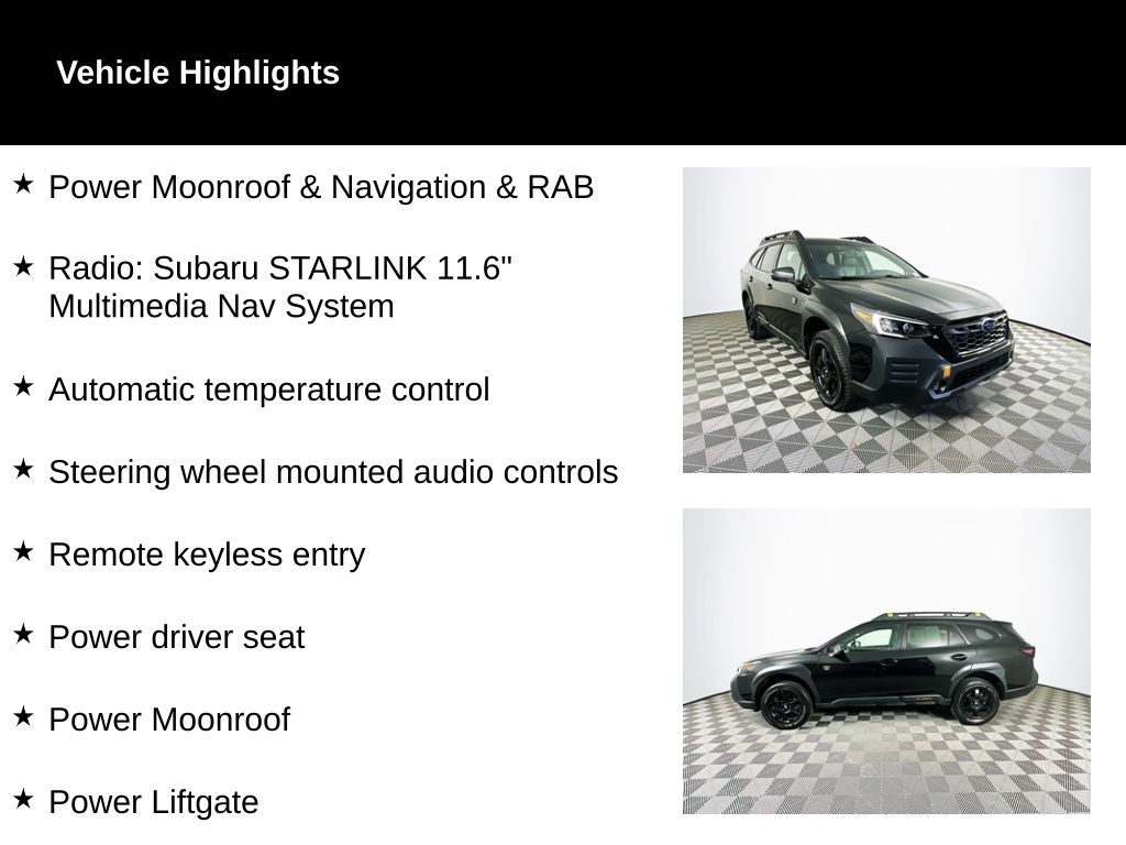 Used 2022 Subaru Outback Wilderness with VIN 4S4BTGUD9N3257181 for sale in Toledo, OH