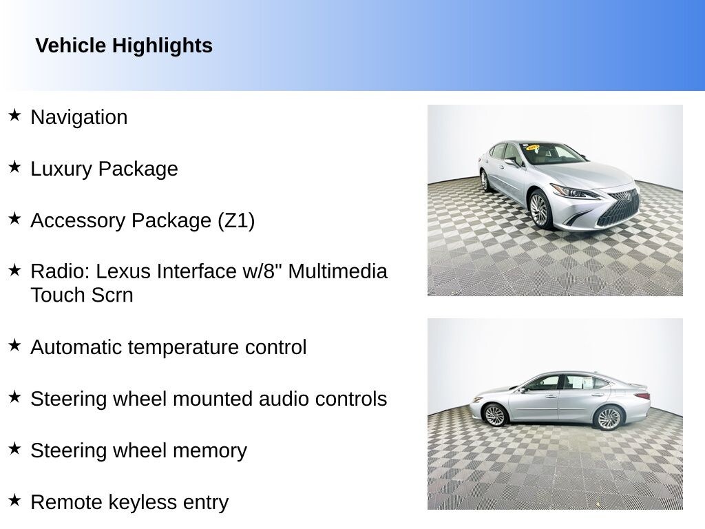 Used 2023 Lexus ES 300h 300h Luxury Sedan