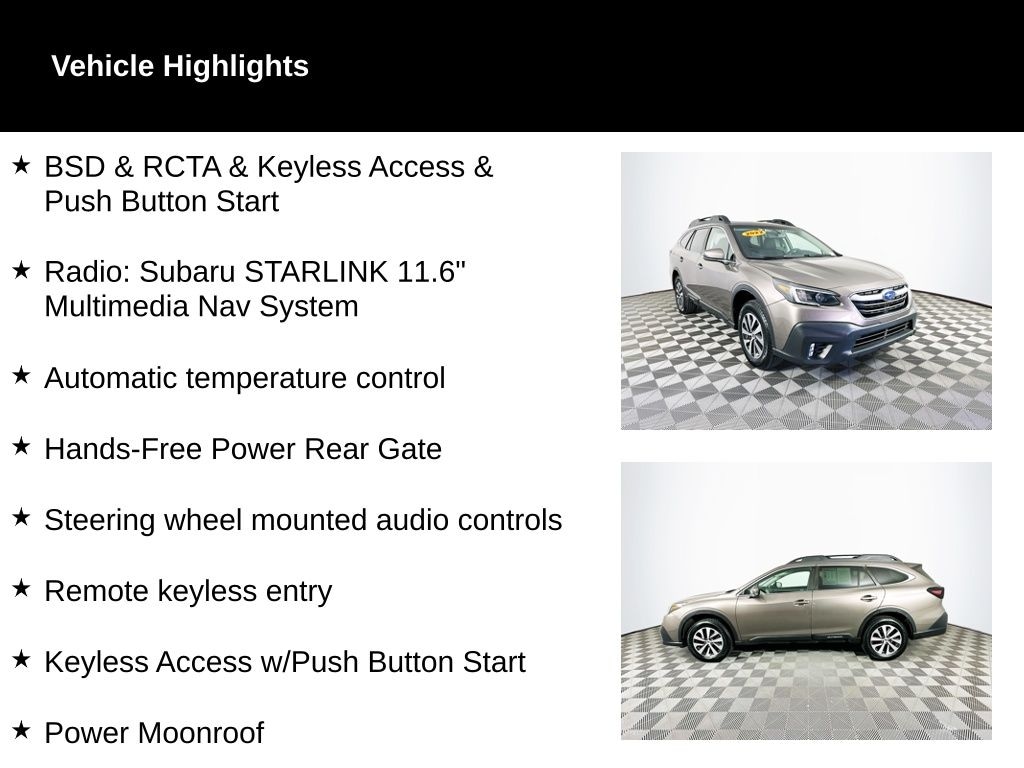 Used 2022 Subaru Outback Premium SUV
