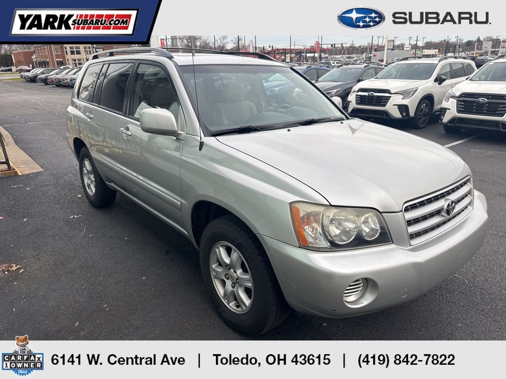 2002 Toyota Highlander Limited