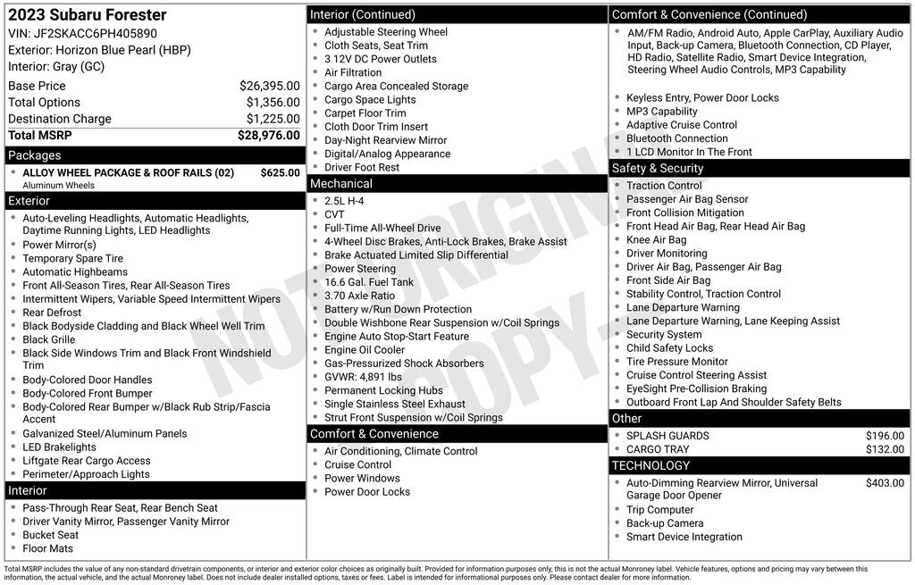 Used 2023 Subaru Forester SUV