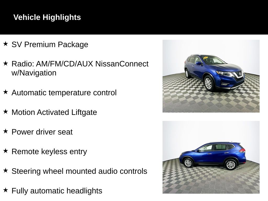 Used 2017 Nissan Rogue SV with VIN KNMAT2MV8HP565919 for sale in Toledo, OH