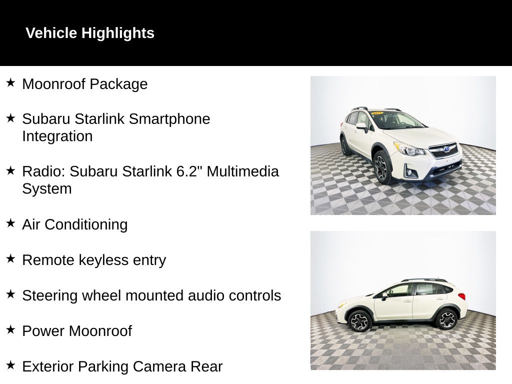 Used 2017 Subaru Crosstrek Premium with VIN JF2GPABC2HH211223 for sale in Toledo, OH