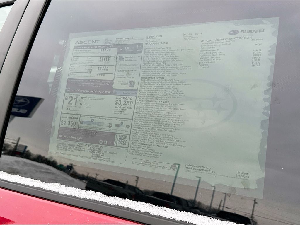 2026 Subaru Ascent Onyx Edition-Touring - Photo 12