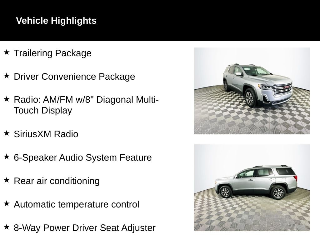 Used 2023 GMC Acadia SLE SUV