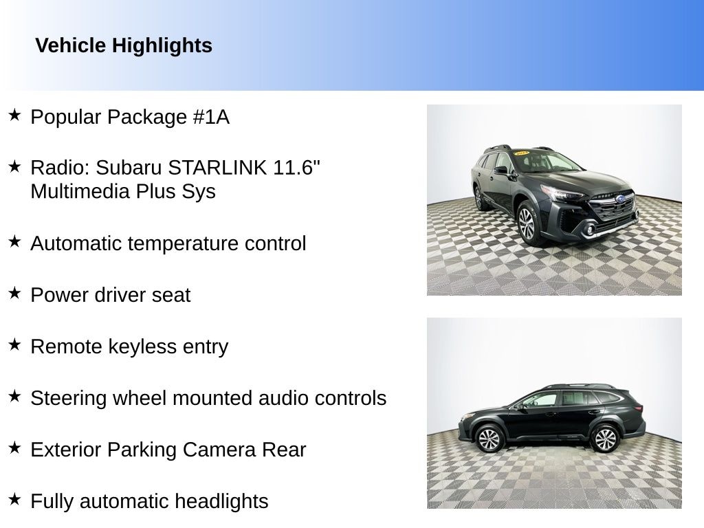 Used 2024 Subaru Outback Premium SUV