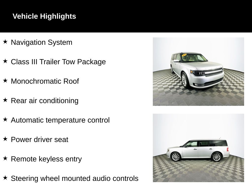 Used 2019 Ford Flex Limited with VIN 2FMHK6D87KBA12241 for sale in Toledo, OH