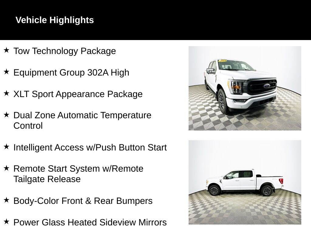 Used 2021 Ford F-150 XLT Truck SuperCrew Cab