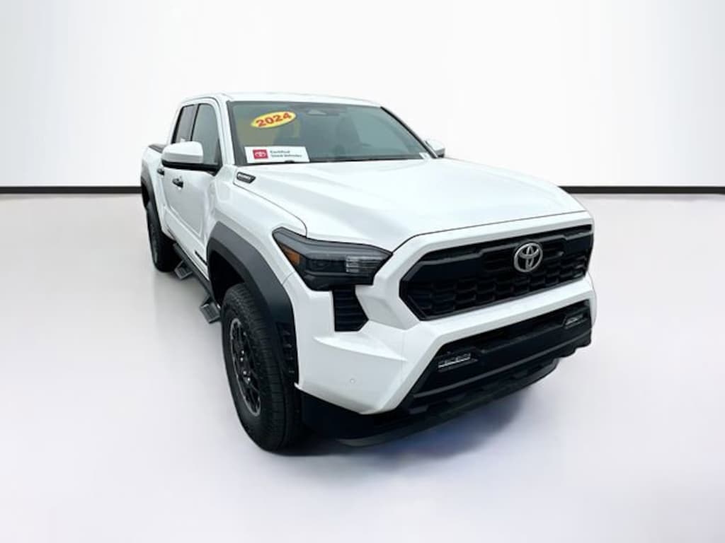 Certified 2024 Toyota Tacoma i-FORCE MAX TRD Off Road Truck Double Cab