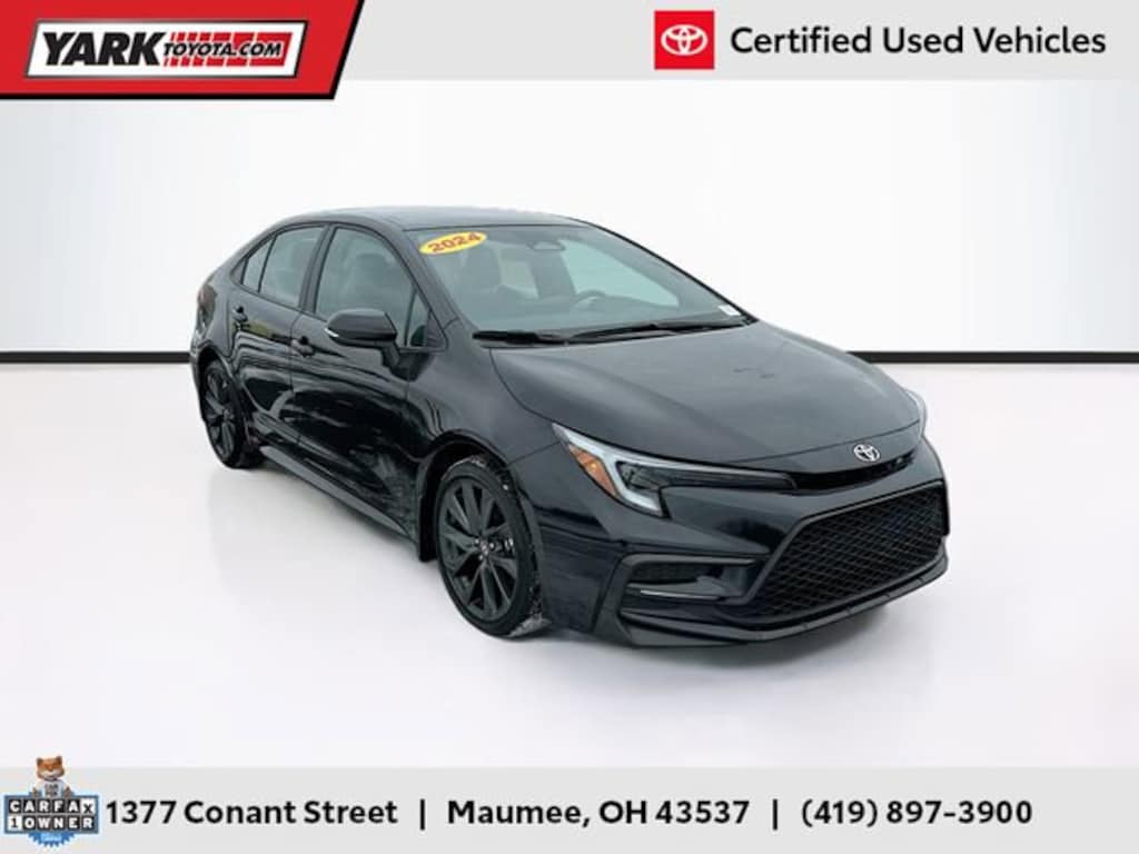 Certified 2024 Toyota Corolla SE Sedan