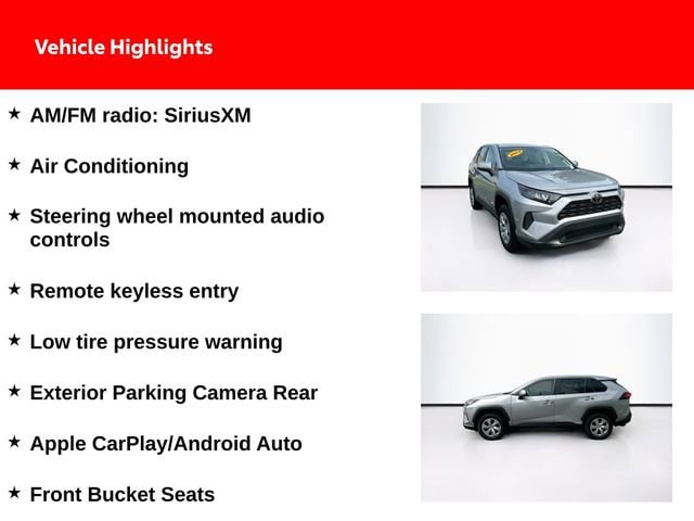 Used 2022 Toyota RAV4 LE with VIN 2T3K1RFV9NC194321 for sale in Maumee, OH