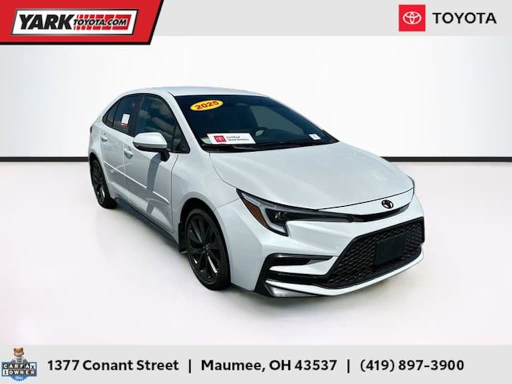 Certified 2025 Toyota Corolla SE Sedan
