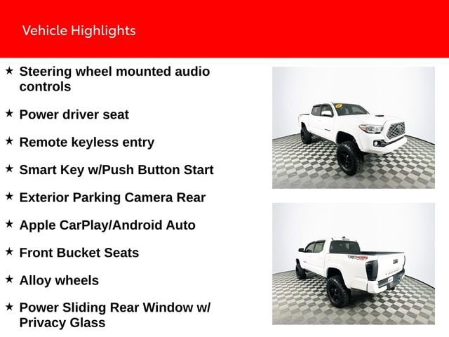 Used 2021 Toyota Tacoma TRD Sport with VIN 3TYCZ5ANXMT029930 for sale in Maumee, OH