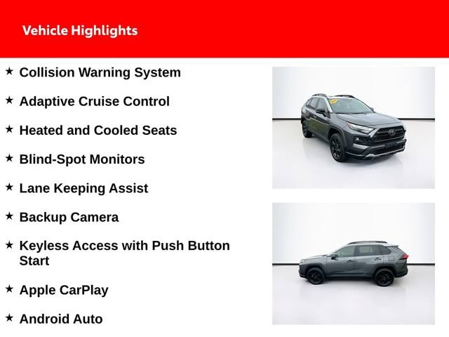 Certified 2023 Toyota RAV4 TRD Off-Road with VIN 2T3S1RFV1PW329776 for sale in Maumee, OH