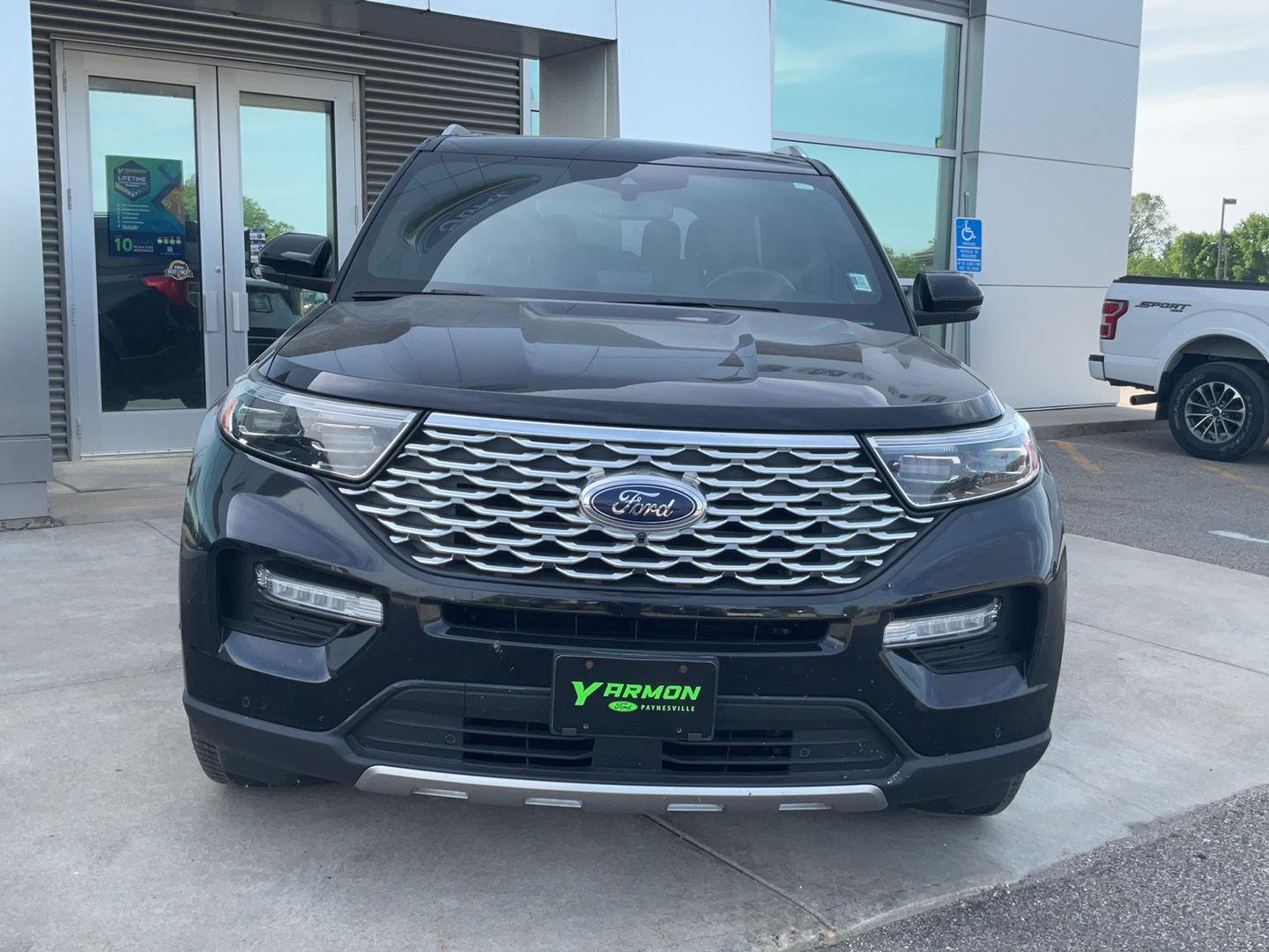 Used 2020 Ford Explorer Platinum with VIN 1FM5K8HC0LGA39899 for sale in Paynesville, Minnesota