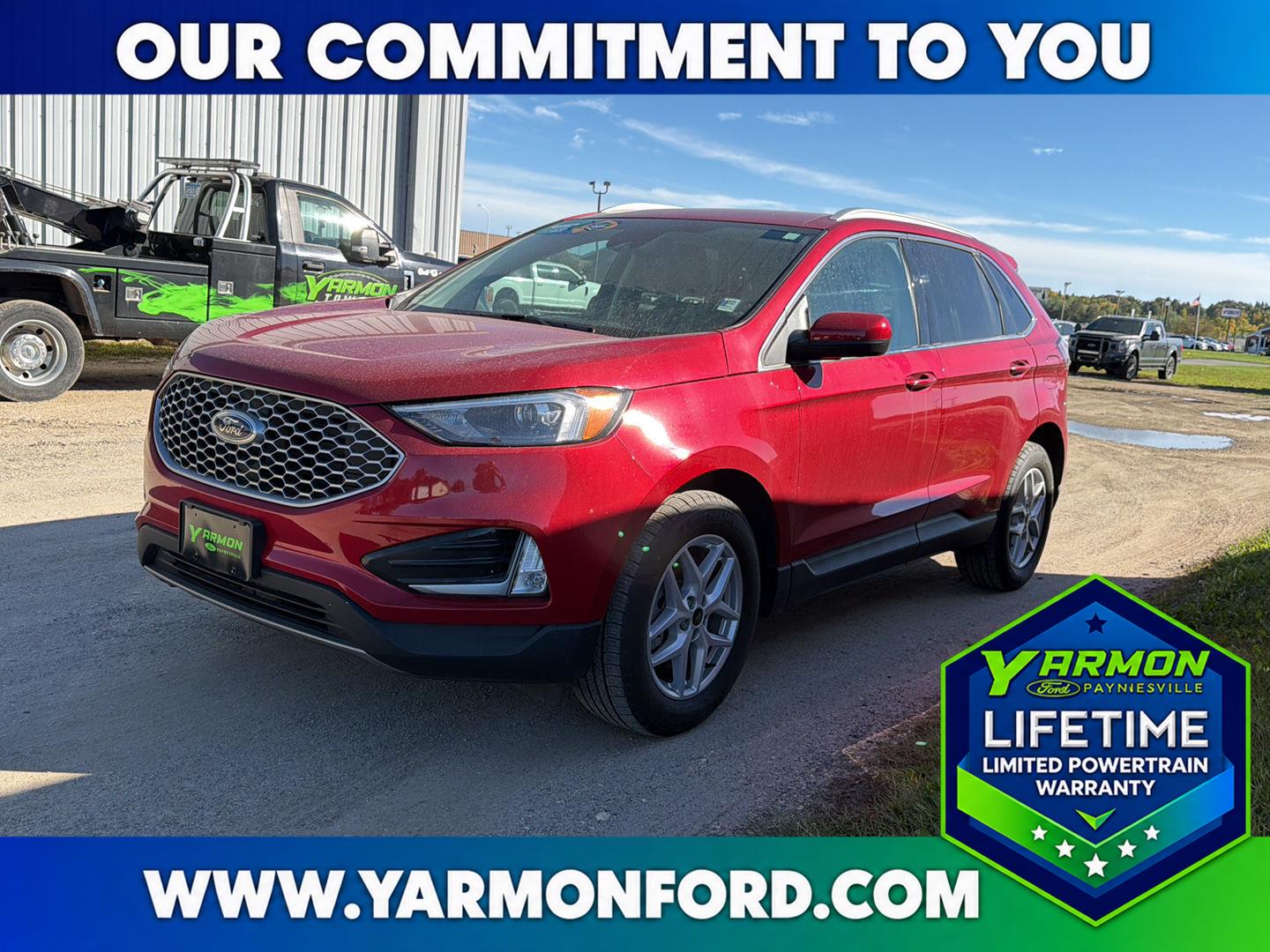 Used 2024 Ford Edge SEL with VIN 2FMPK4J97RBB11715 for sale in Paynesville, Minnesota