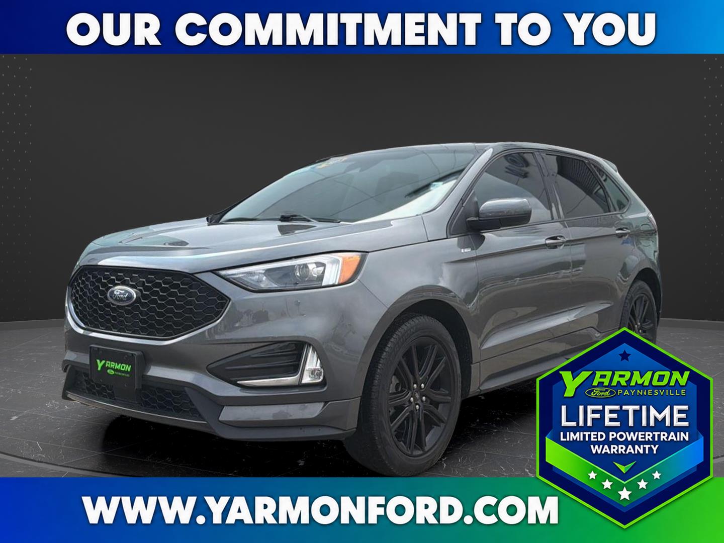 Used 2023 Ford Edge ST-Line with VIN 2FMPK4J98PBA15279 for sale in Paynesville, Minnesota