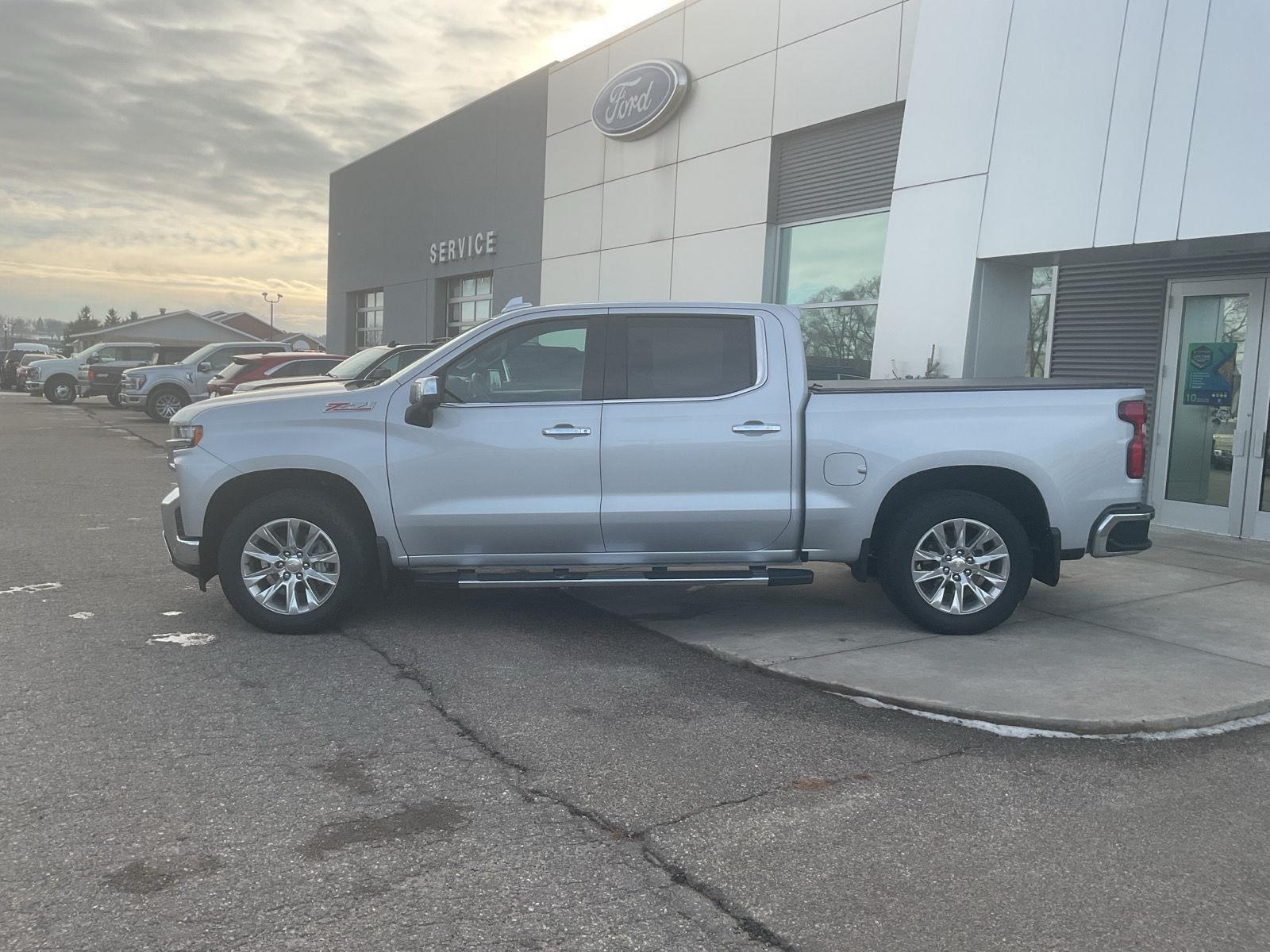 Used 2019 Chevrolet Silverado 1500 LTZ with VIN 1GCUYGEL1KZ103478 for sale in Paynesville, Minnesota