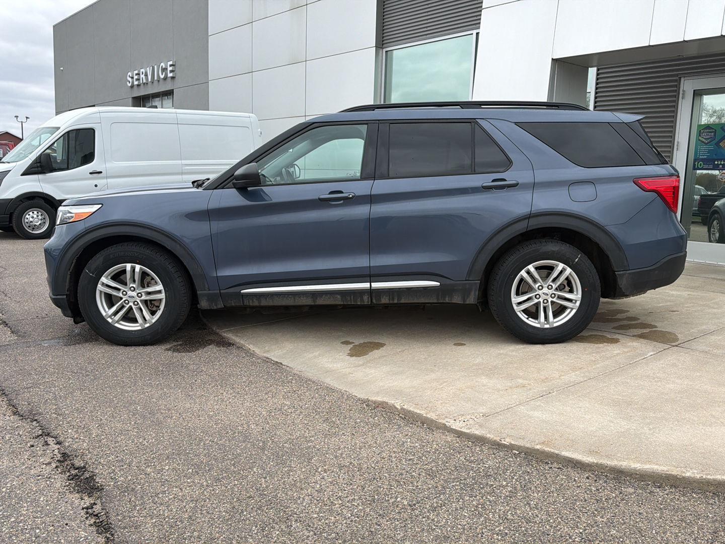 Used 2021 Ford Explorer XLT with VIN 1FMSK8DH7MGA69858 for sale in Paynesville, Minnesota
