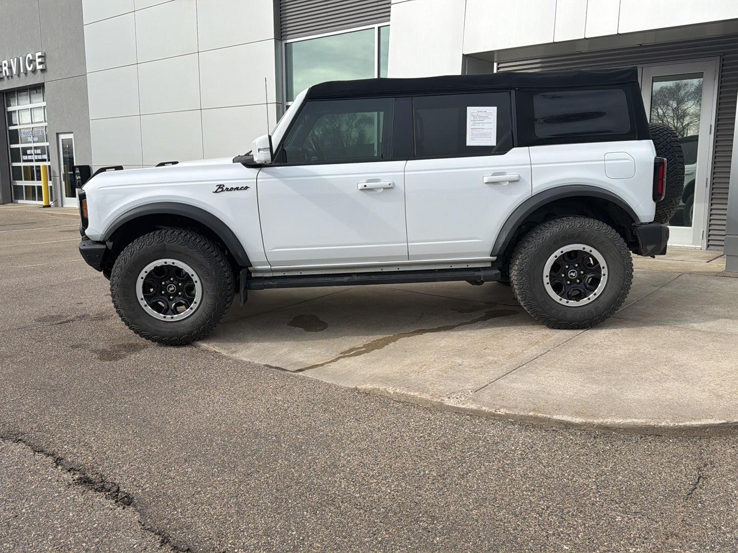 Used 2022 Ford Bronco 4-Door Outer Banks with VIN 1FMEE5DP9NLA92531 for sale in Paynesville, Minnesota