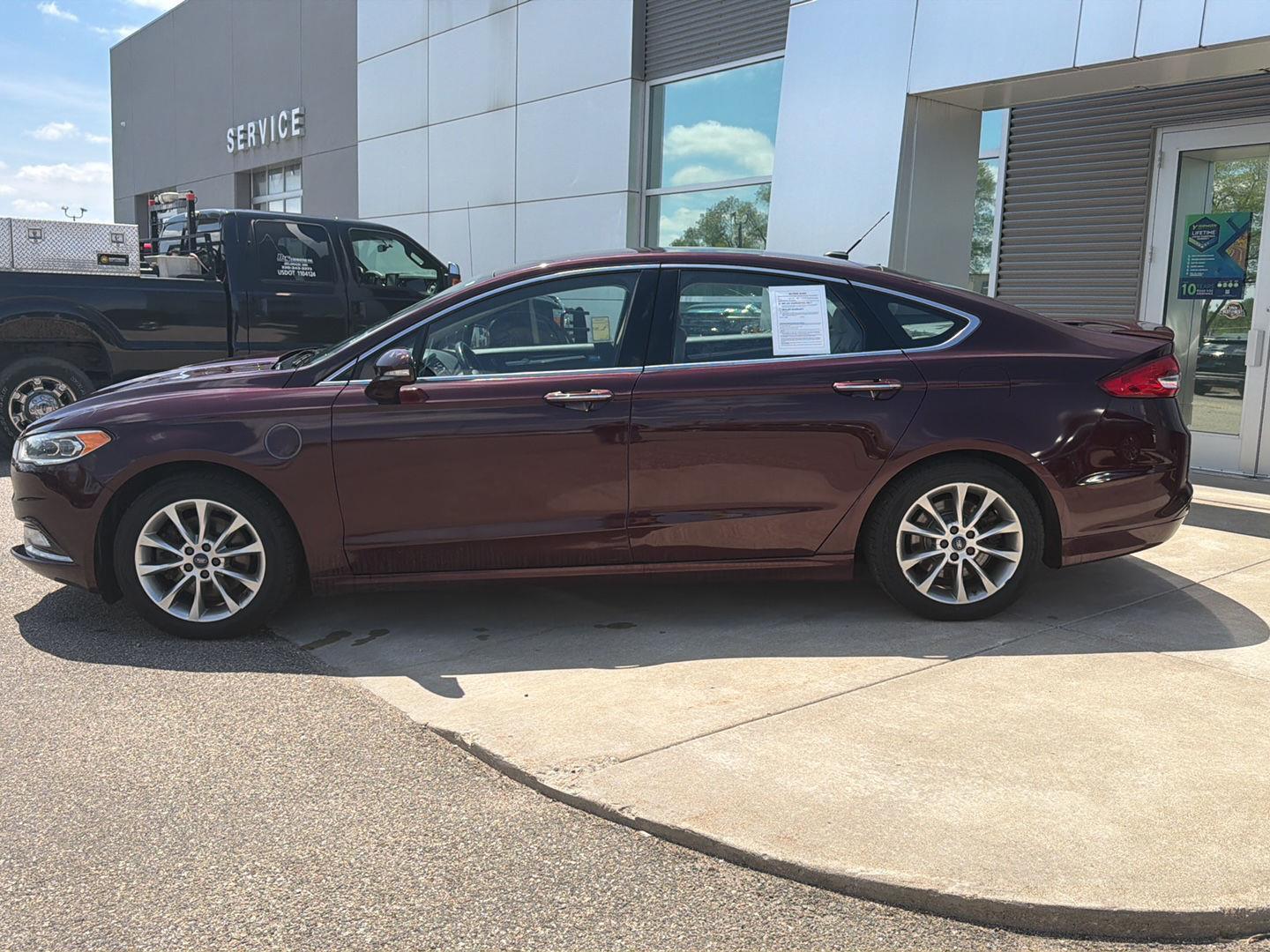Used 2017 Ford Fusion Energi Titanium with VIN 3FA6P0SU6HR191513 for sale in Paynesville, Minnesota