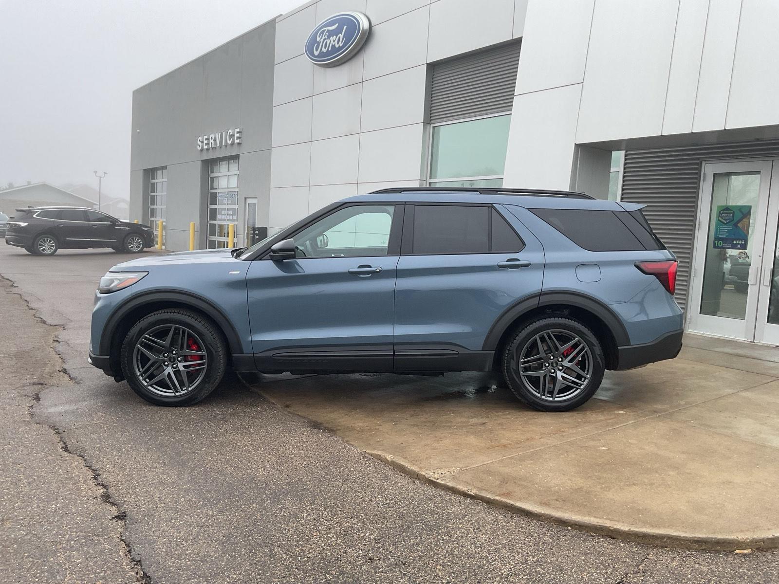 Used 2025 Ford Explorer ST-LINE with VIN 1FMUK8KH2SGB10258 for sale in Paynesville, Minnesota