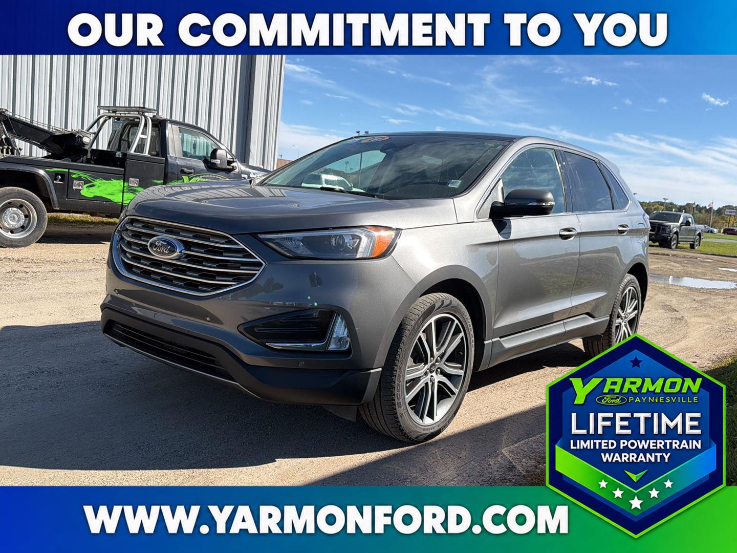 Used 2024 Ford Edge Titanium with VIN 2FMPK4K90RBA25659 for sale in Paynesville, Minnesota