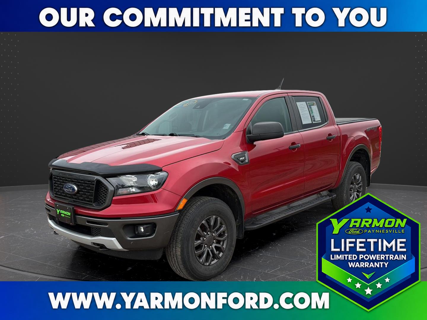 Used 2020 Ford Ranger XLT with VIN 1FTER4FH0LLA88681 for sale in Paynesville, Minnesota