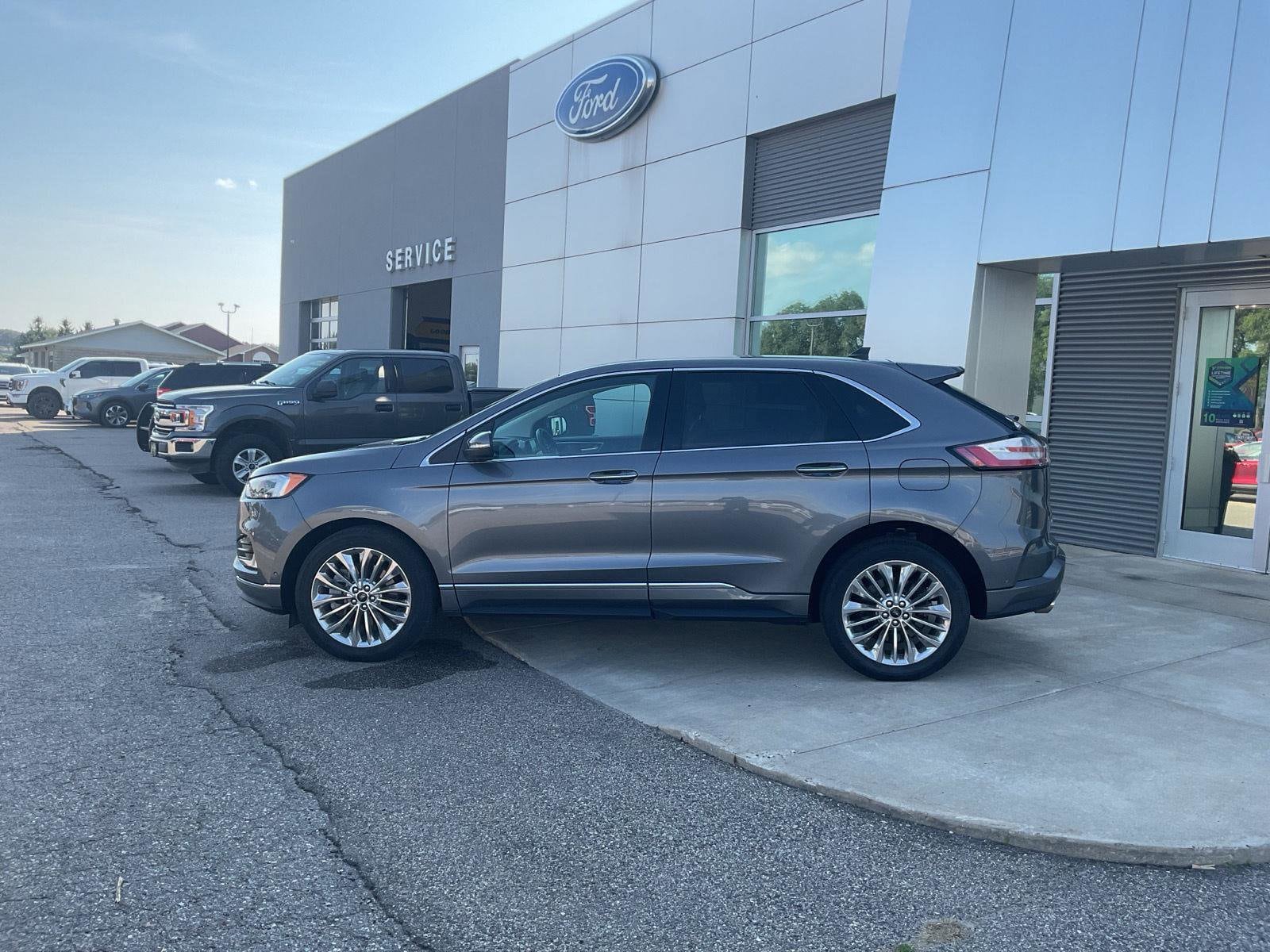 Used 2024 Ford Edge Titanium with VIN 2FMPK4K93RBA00772 for sale in Paynesville, Minnesota
