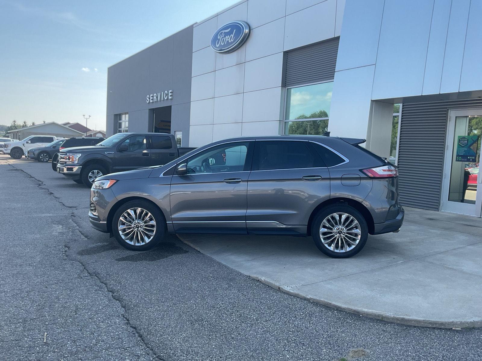 Used 2024 Ford Edge Titanium with VIN 2FMPK4K93RBA00772 for sale in Paynesville, Minnesota