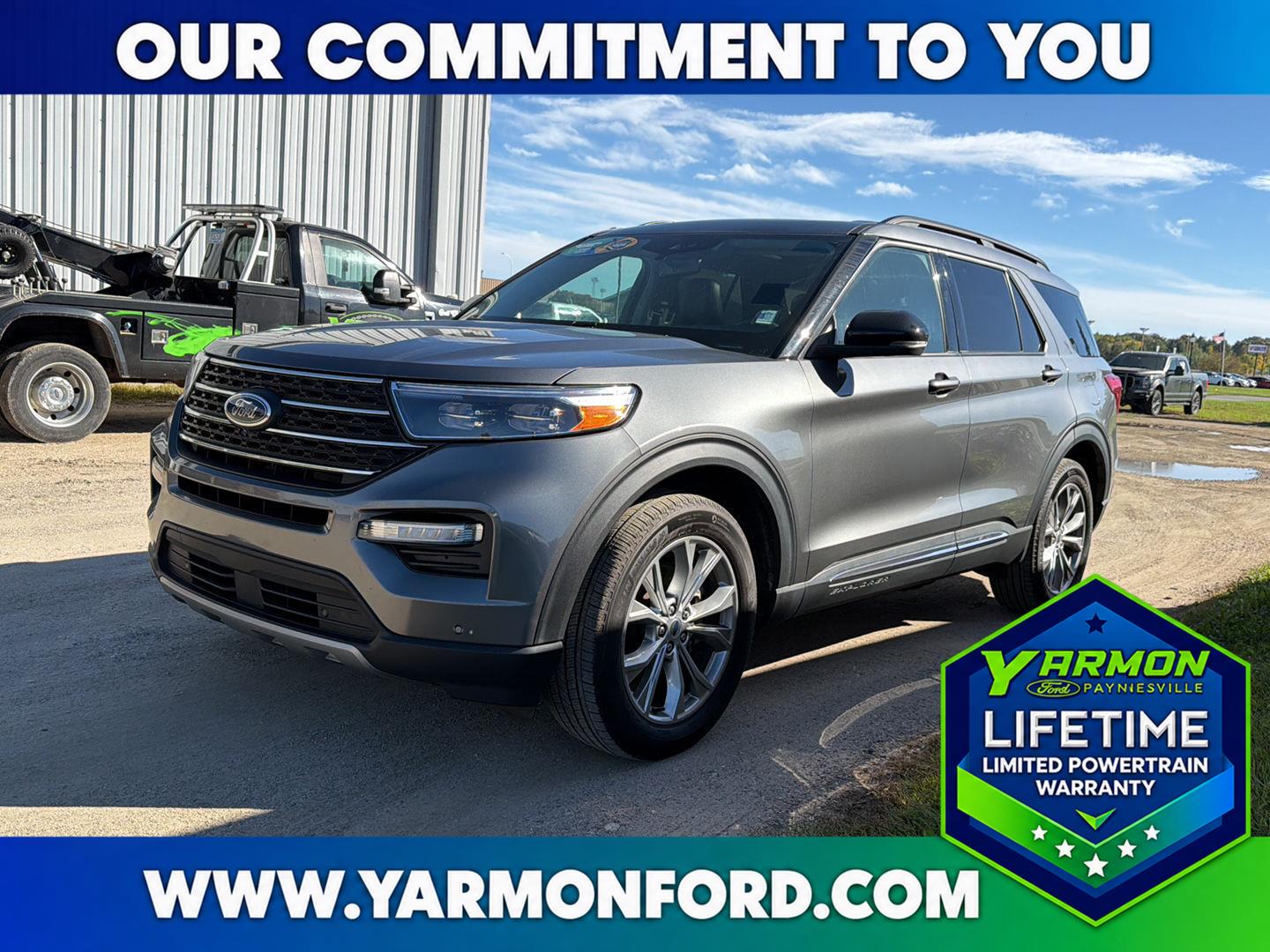 Used 2024 Ford Explorer XLT with VIN 1FMSK8DHXRGA17406 for sale in Paynesville, Minnesota