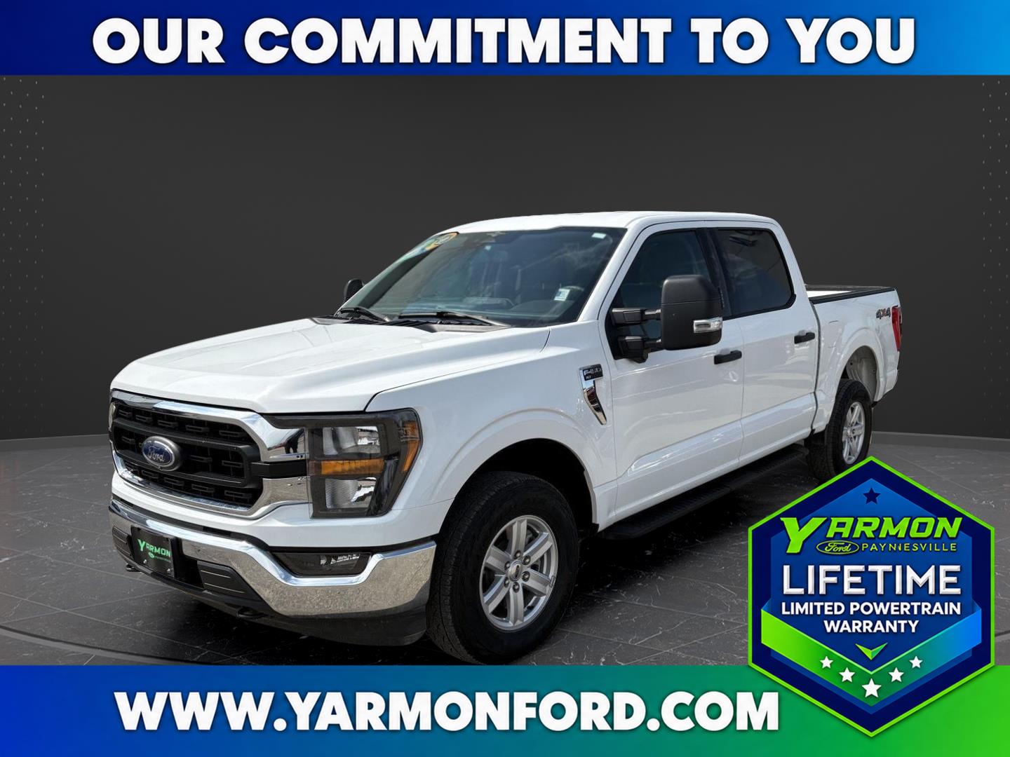 Used 2023 Ford F-150 XLT with VIN 1FTFW1E85PKE67538 for sale in Paynesville, Minnesota