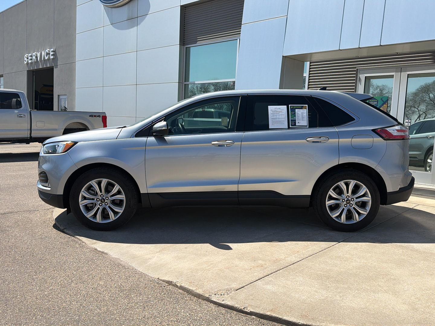 Used 2024 Ford Edge Titanium with VIN 2FMPK4K96RBA06758 for sale in Paynesville, Minnesota