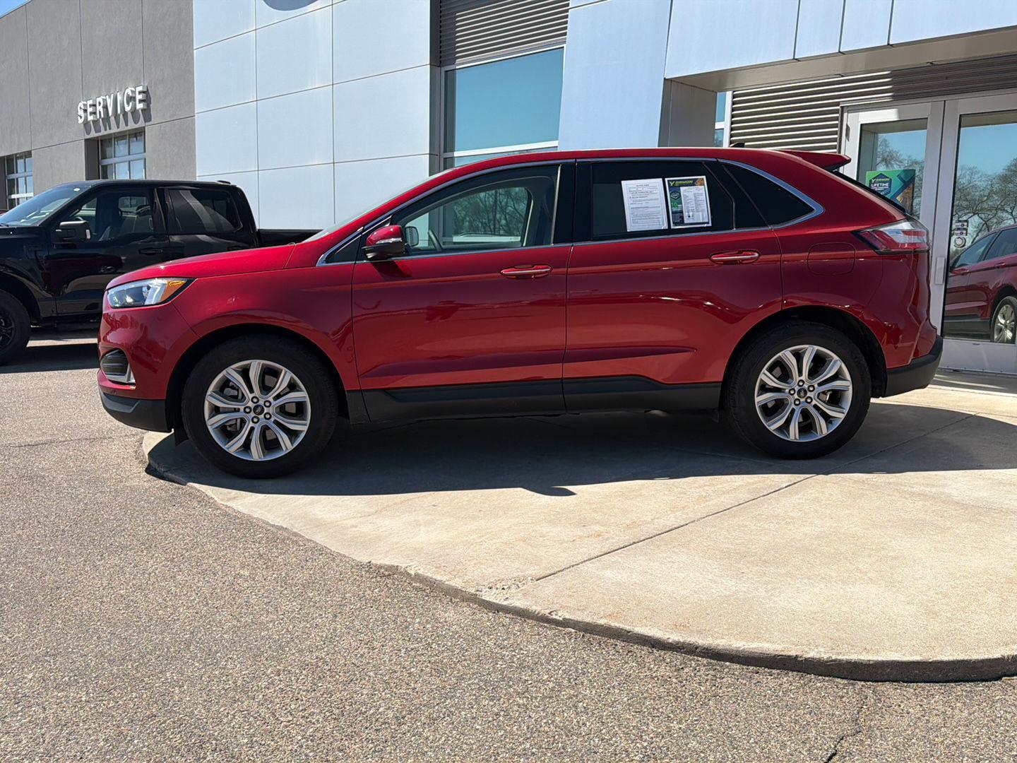 Used 2024 Ford Edge Titanium with VIN 2FMPK4K95RBA69785 for sale in Paynesville, Minnesota