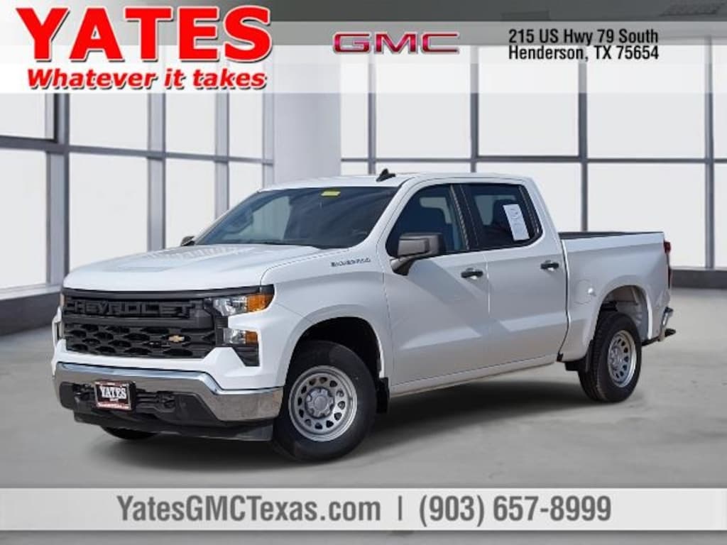 Used 2024 Chevrolet Silverado 1500 WT Truck Crew Cab
