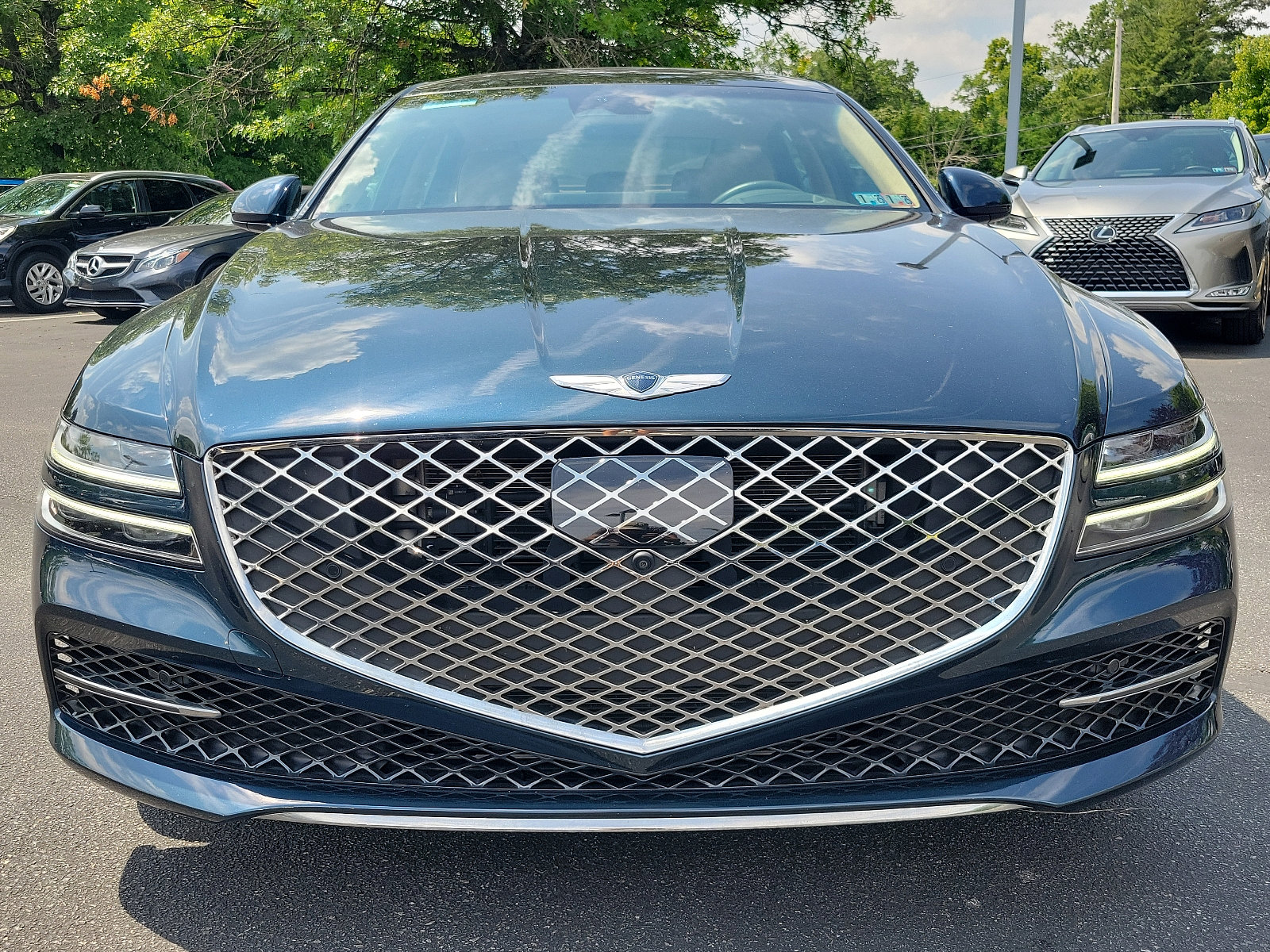 Used 2021 GENESIS G80 Base with VIN KMTGC4SD2MU076297 for sale in Wayne, PA