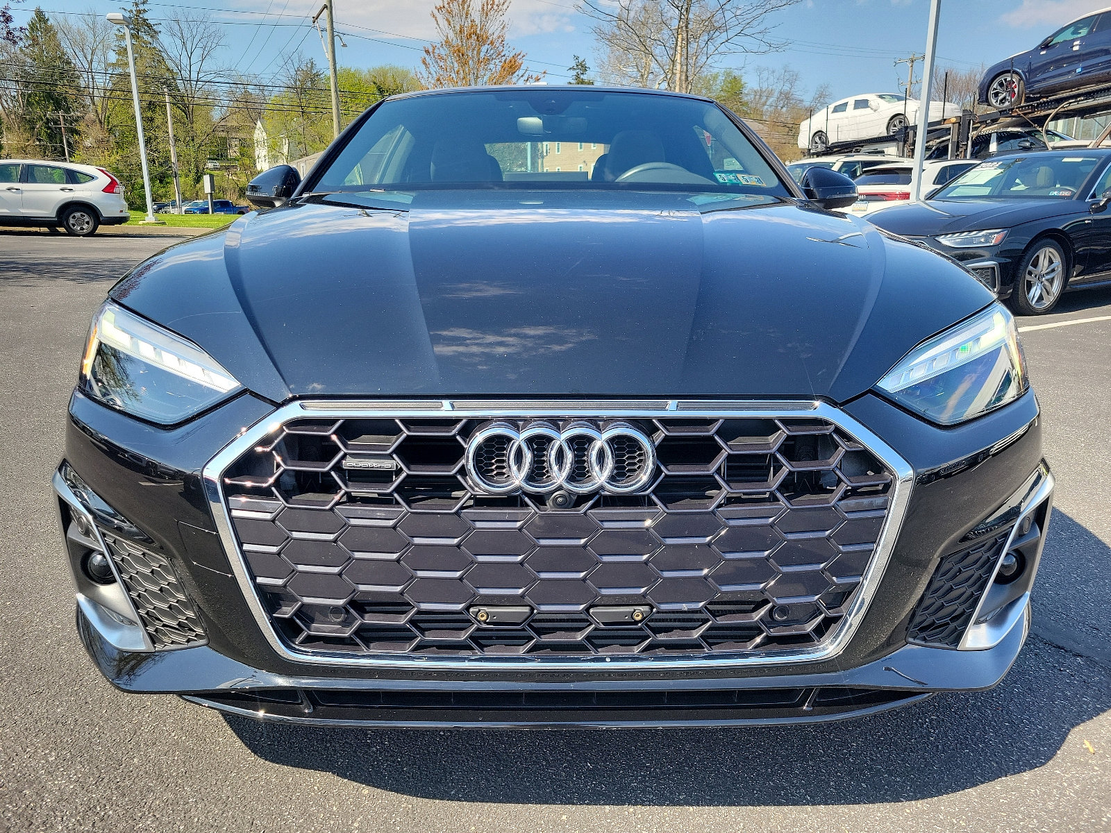 Certified 2021 Audi A5 Coupe Premium Plus with VIN WAUTAAF56MA024125 for sale in Wayne, PA