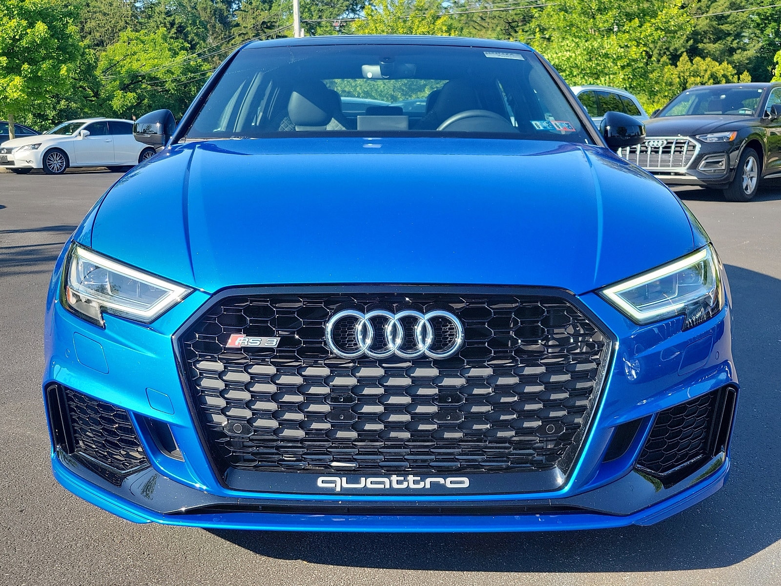 Used 2019 Audi RS 3 Base with VIN WUABWGFF7KA906559 for sale in Wayne, PA
