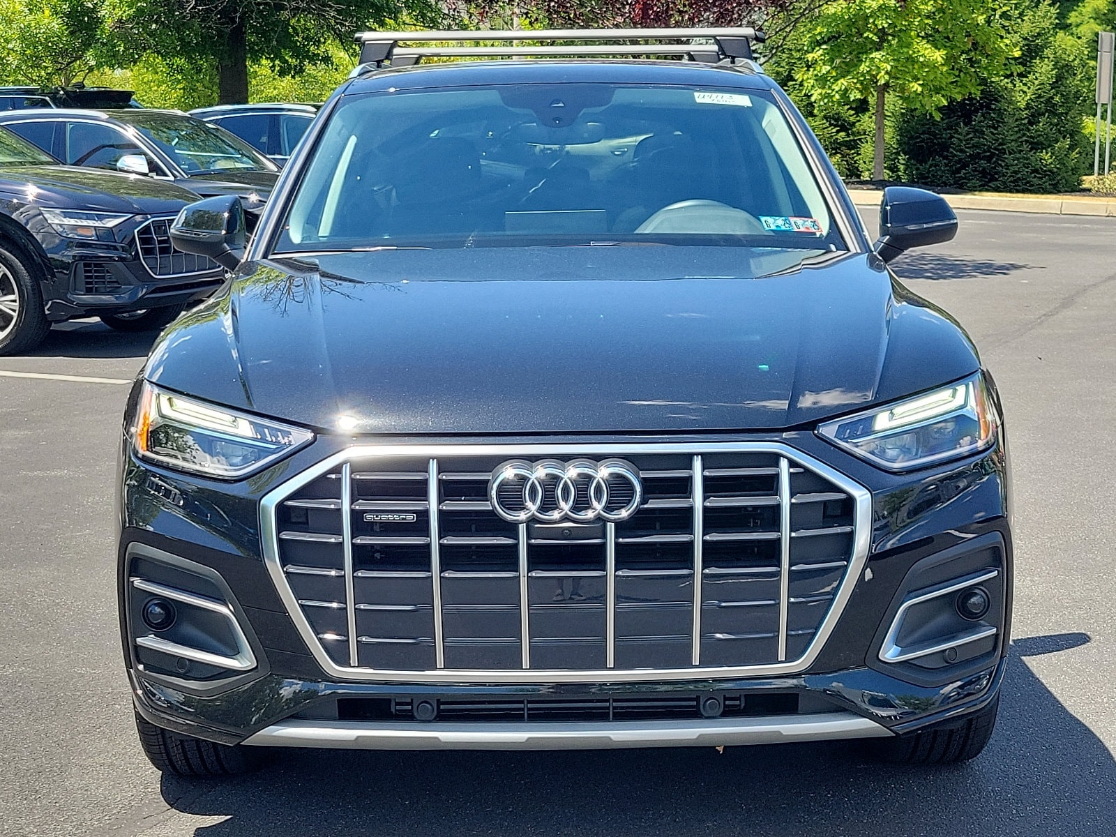 Used 2021 Audi Q5 Premium Plus with VIN WA1BAAFY8M2098482 for sale in Wayne, PA