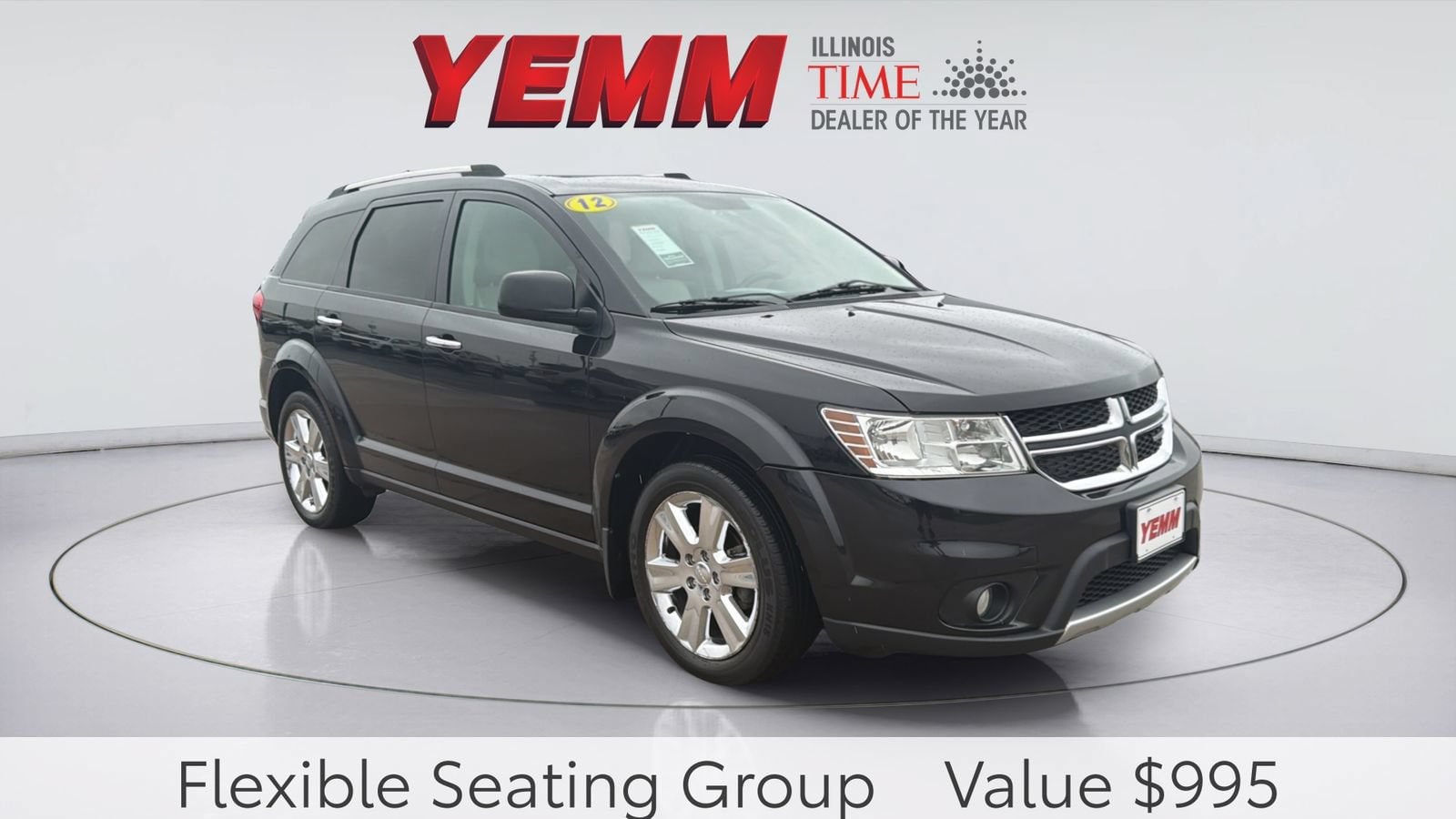 Used 2012 Dodge Journey Crew with VIN 3C4PDDDG3CT148278 for sale in Galesburg, IL