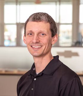 Staff member Brad Sandy from ID_036934