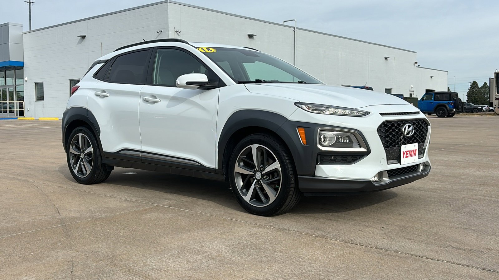 Used 2018 Hyundai Kona Limited with VIN KM8K33A53JU071677 for sale in Galesburg, IL