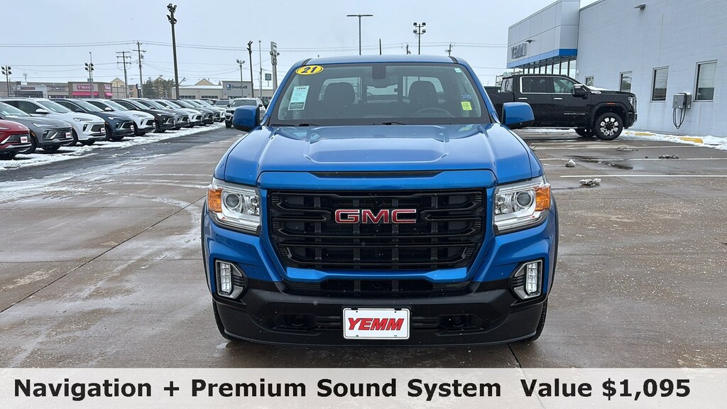 Used 2021 GMC Canyon Elevation Truck Crew Cab
